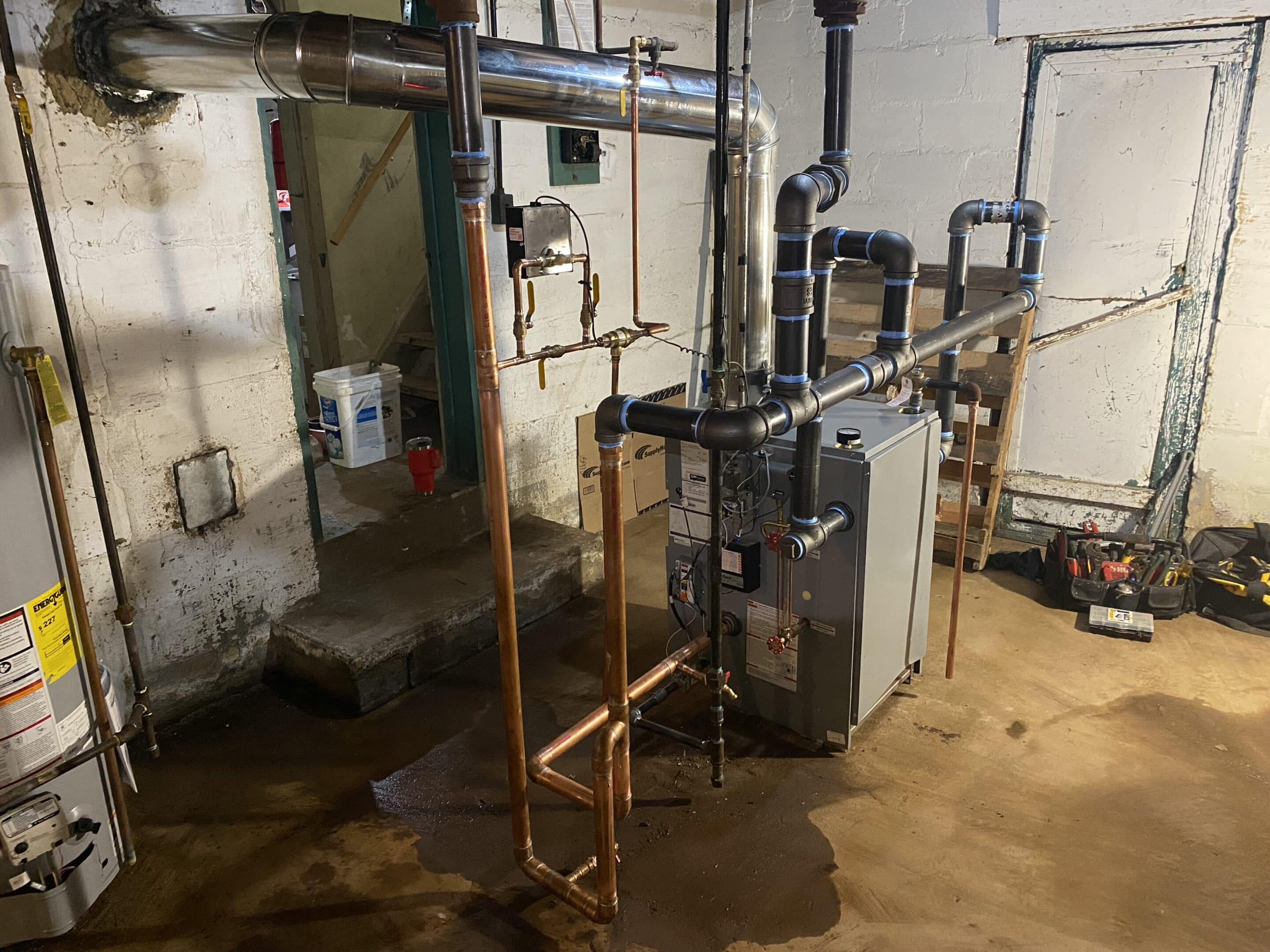 Furnace pipes